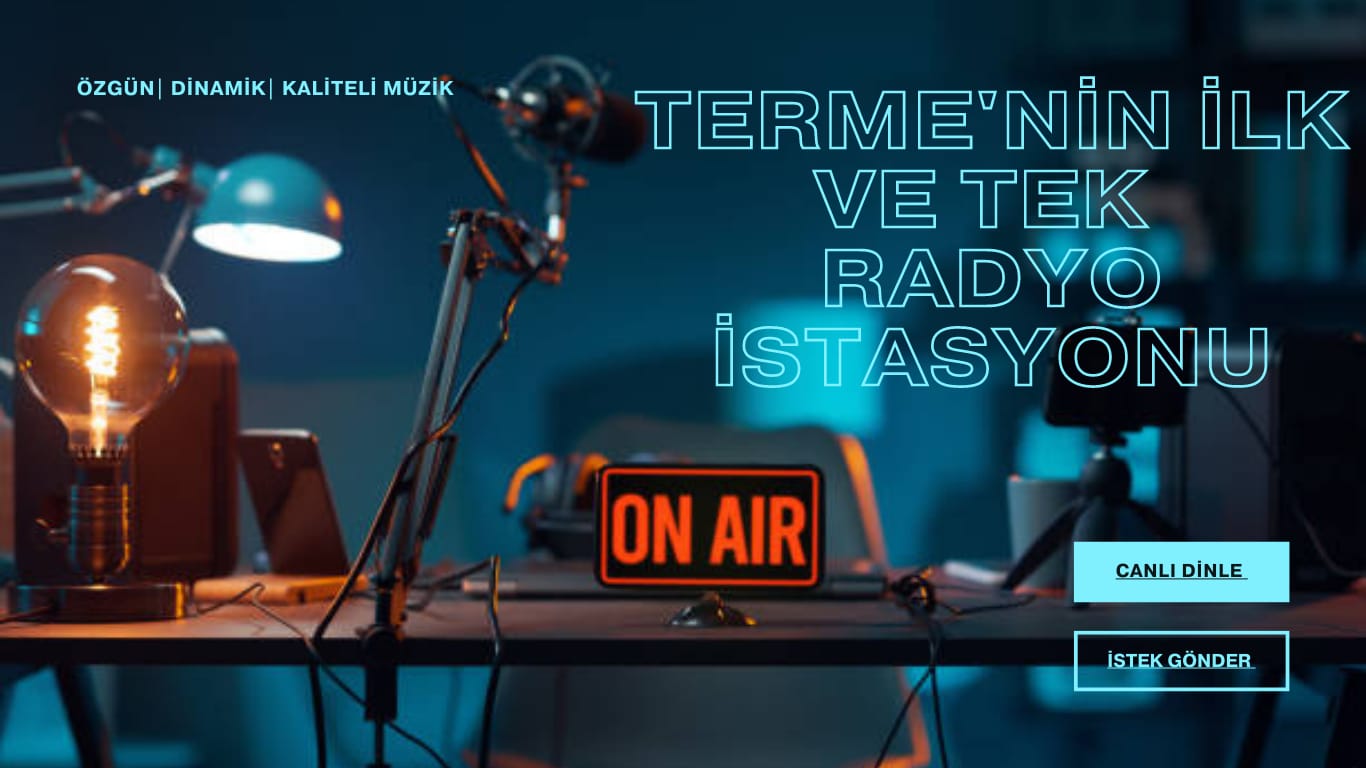 Terme'nin İlk ve Tek Radyo İstasyonu 101.5
